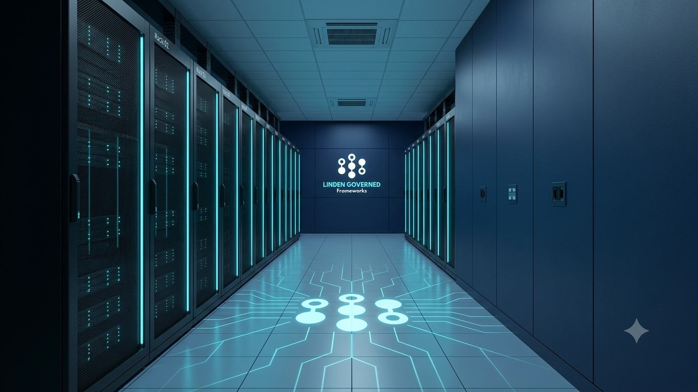 LGF data center corridor