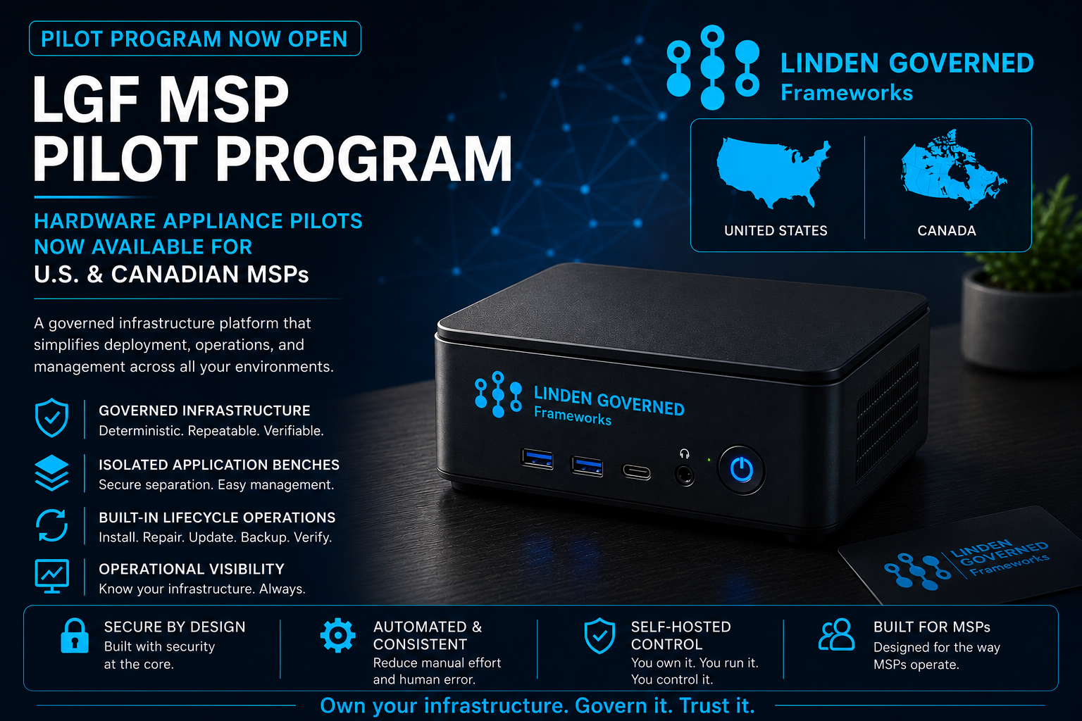 LGF MSP pilot program banner